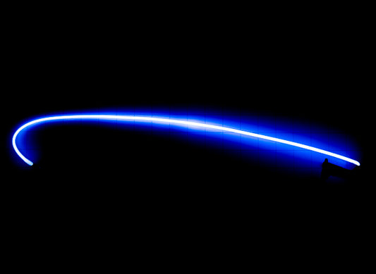 Bud Light 5 foot Swoosh (top or bottom) Replacement Tube - Neon Sign Part Used