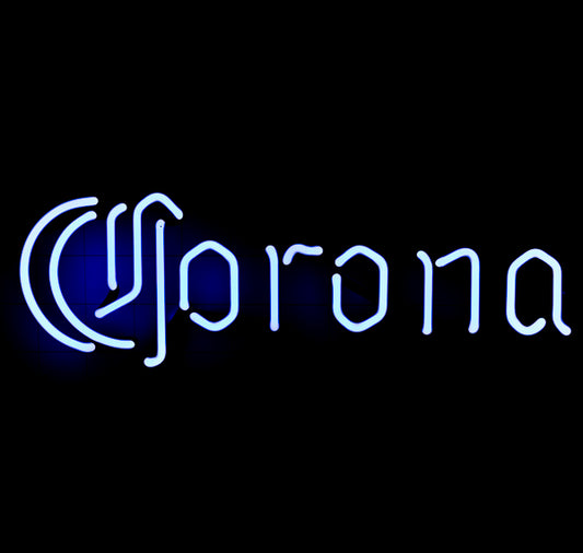 Corona Single Stroke Word Unit Replacement Tube - Neon Sign Part