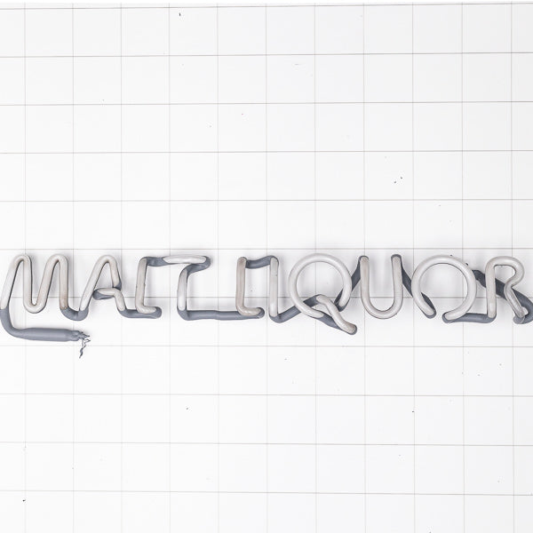MALT LIQUOR Single Stroke Word Unit Replacement Tube - Neon Sign Part