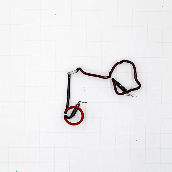 Left Player Ball & Chest for Bud Light Replacement Tube - Neon Sign Part Used