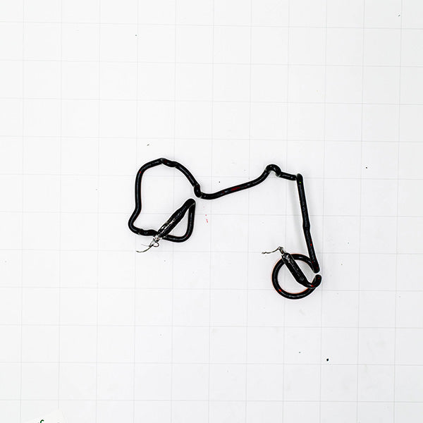 Left Player Ball & Chest for Bud Light Replacement Tube - Neon Sign Part Used