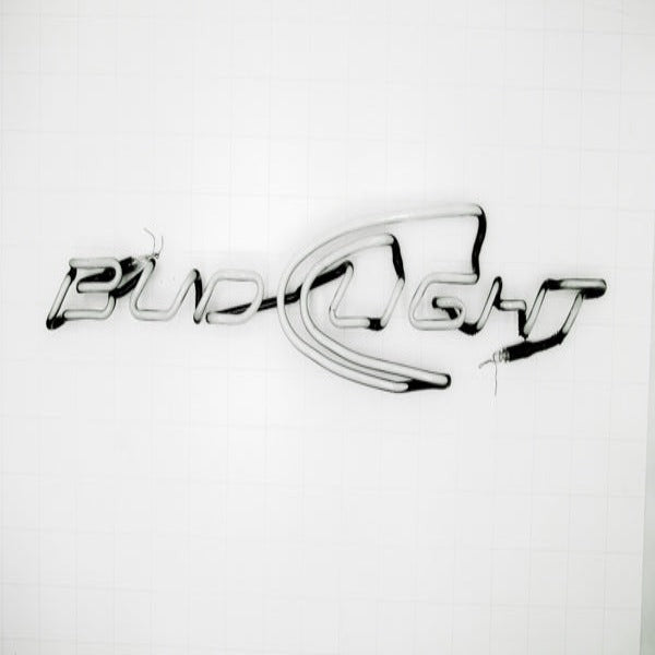 BUD LIGHT with middle Swoosh Replacement Tube - Neon Sign Part Used