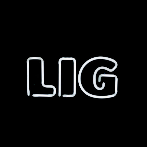 LIG double stroke word unit Replacement Tube - Neon Sign Part Used