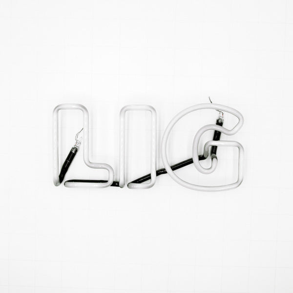 LIG double stroke word unit Replacement Tube - Neon Sign Part Used