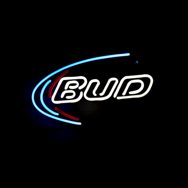 BUD Double Stroke with Swoosh for Bud Light Neon Sign Replacement Tube