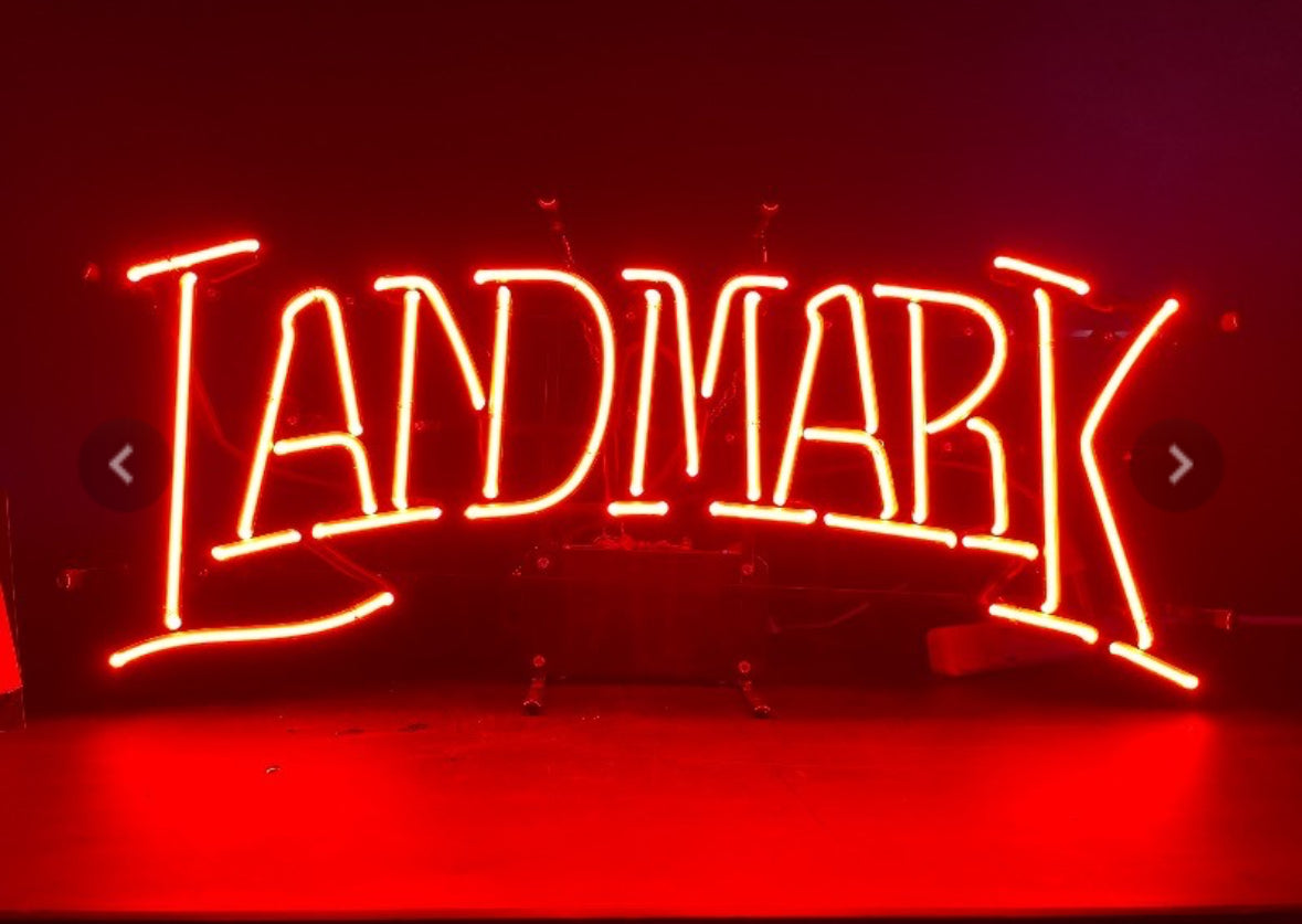 LAND Single Stroke Word Unit for Landmark Replacement Tube - Neon Sign Part