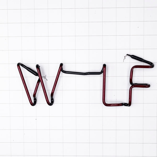 Wolf single stroke word unit for red wolf Replacement Tube - Neon Sign Part