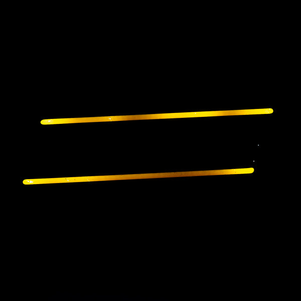 Right Border for Blue Plastic Miller Lite Replacement Tube - Neon Sign Part