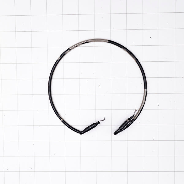 Partial Blue Ring/Circle for Unknown Replacement Tube - Neon Sign Part Used