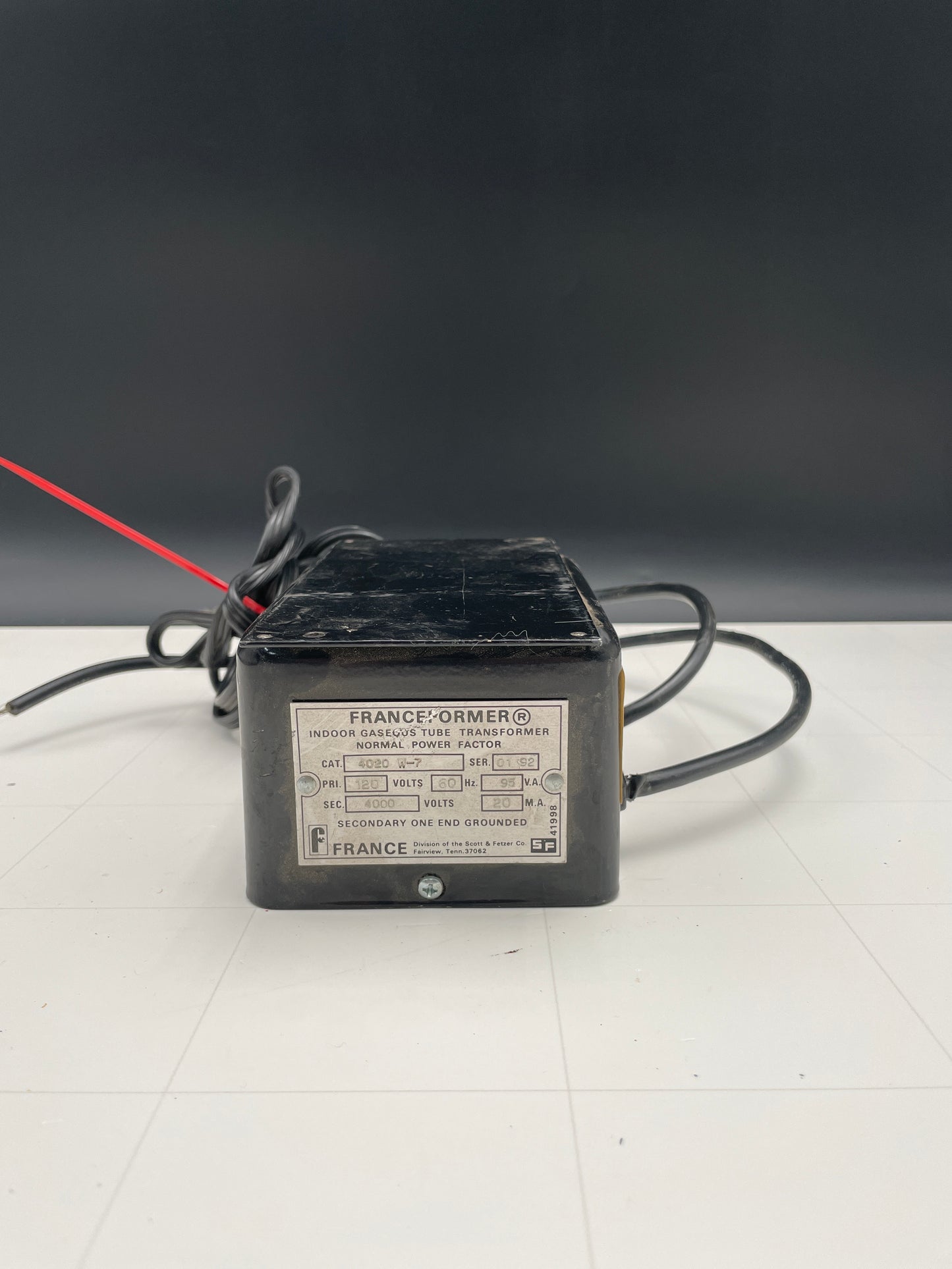 Franceformer Vintage Core & Coil Neon Sign Replacement Transformer – 4Kv