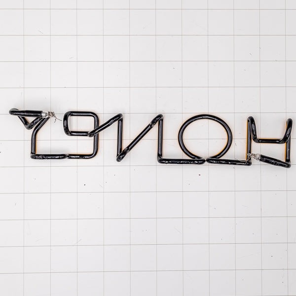 HONEY Single Stroke Word Unit for Wild Turkey American Honey Replacement Tube - Neon Sign Part