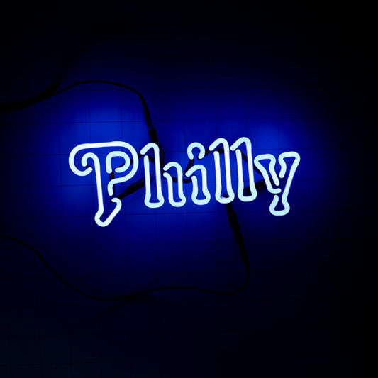 Philly Double Stroke Word Unit for Bud LightReplacement Tube - Neon Sign Part