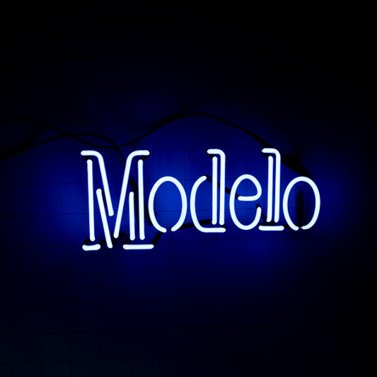 Modelo Double Stroke Word Unit for Modelo Soccer Player Replacement Tube - Neon Sign Part
