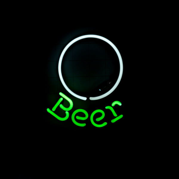Heineken Bottle Cap Inner Circle / Beer word unit - Neon Sign Part