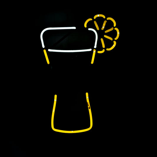 Glass Border Unit for Leinie's Honey Weiss Replacement Tube - Neon Sign Part