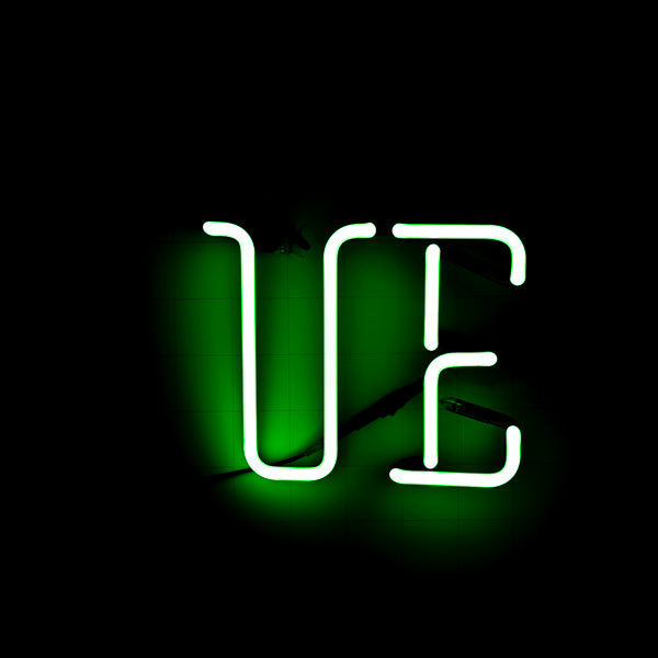 UE word unit for Rogue Neon - Replacement Tube - Neon Sign Part