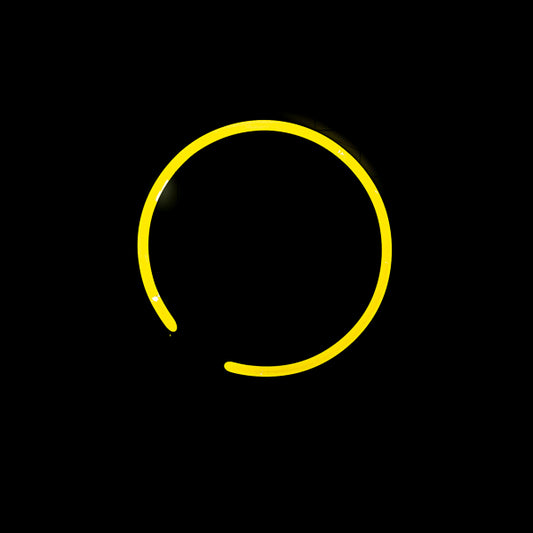 Inside Border Circle for Colders 29 Beer Replacement Tube - Neon Sign Part Used