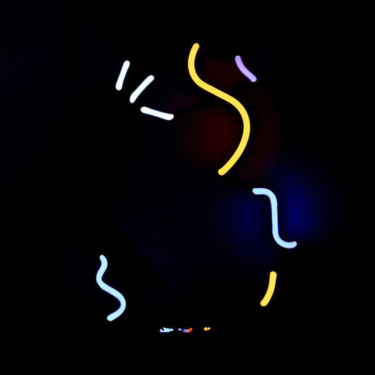 Right Ribbon Border Unit for Corona Coronista Fiesta Replacement Tube - Neon Sign Part