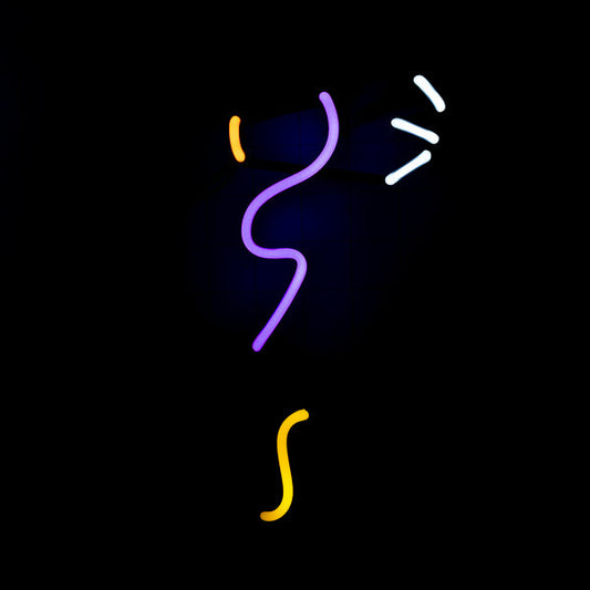 Left Ribbon Border Unit for Corona Coronista Fiesta Replacement Tube - Neon Sign Part