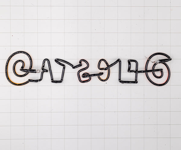 Fiesta Single Stroke Word Unit for Corona Coronista Fiesta Replacement Tube - Neon Sign Part