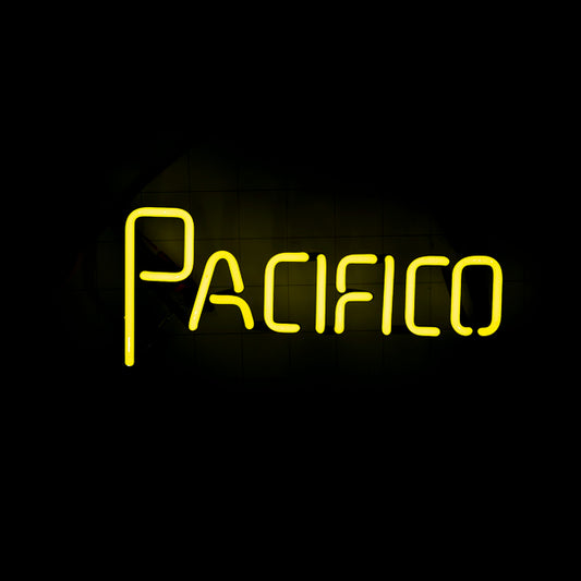 PACIFICO Single Stroke Word Unit for Surfer Dude & Others Replacement Tube - Neon Sign Part