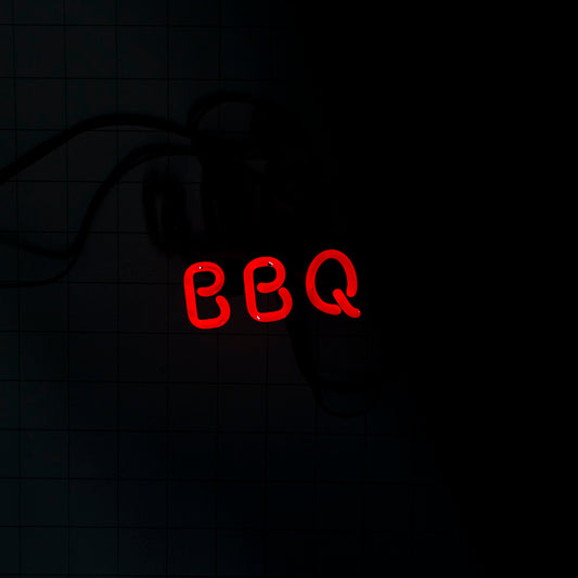 BBQ single stroke word unit for Budweiser BBQ Pig Neon Replacement Tube - Neon Sign Part