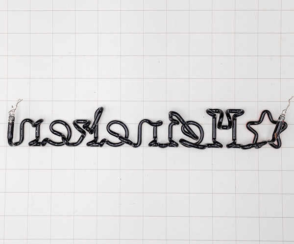 Heineken Single Stroke Word Unit With Star for Heineken Replacement Tube - Neon Sign Part