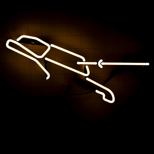 Military Tank Top unit for Budweiser Salutes - Replacement Tube - Neon Sign Part