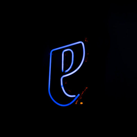 Large e Double Stroke with Verticle Electrodes for Miller Lite Classic Replacement Tube - Neon Sign Part