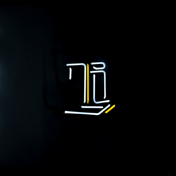 LI Double Stroke Word Unit w/ Verticle Electrodes for horizontal Lite Classic Replacement Tube - Neon Sign Part