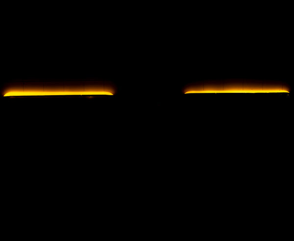 Mystery / Unknown Yellow Emphasis / Border unit Replacement Tube - Neon Sign Part