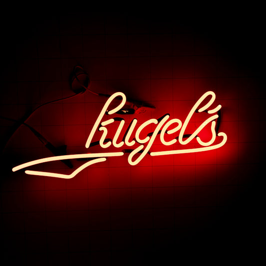 kugels Single Stroke Word Unit for Lin-En-Koo-Guls Motion Leinenkugels Replacement Tube - Neon Sign Part Used