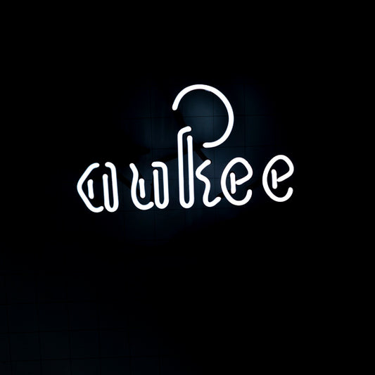 aukee Double stroke word unit for Old Milwaukee 60's Marquis Neon Sign Replacement Tube 1 of 3