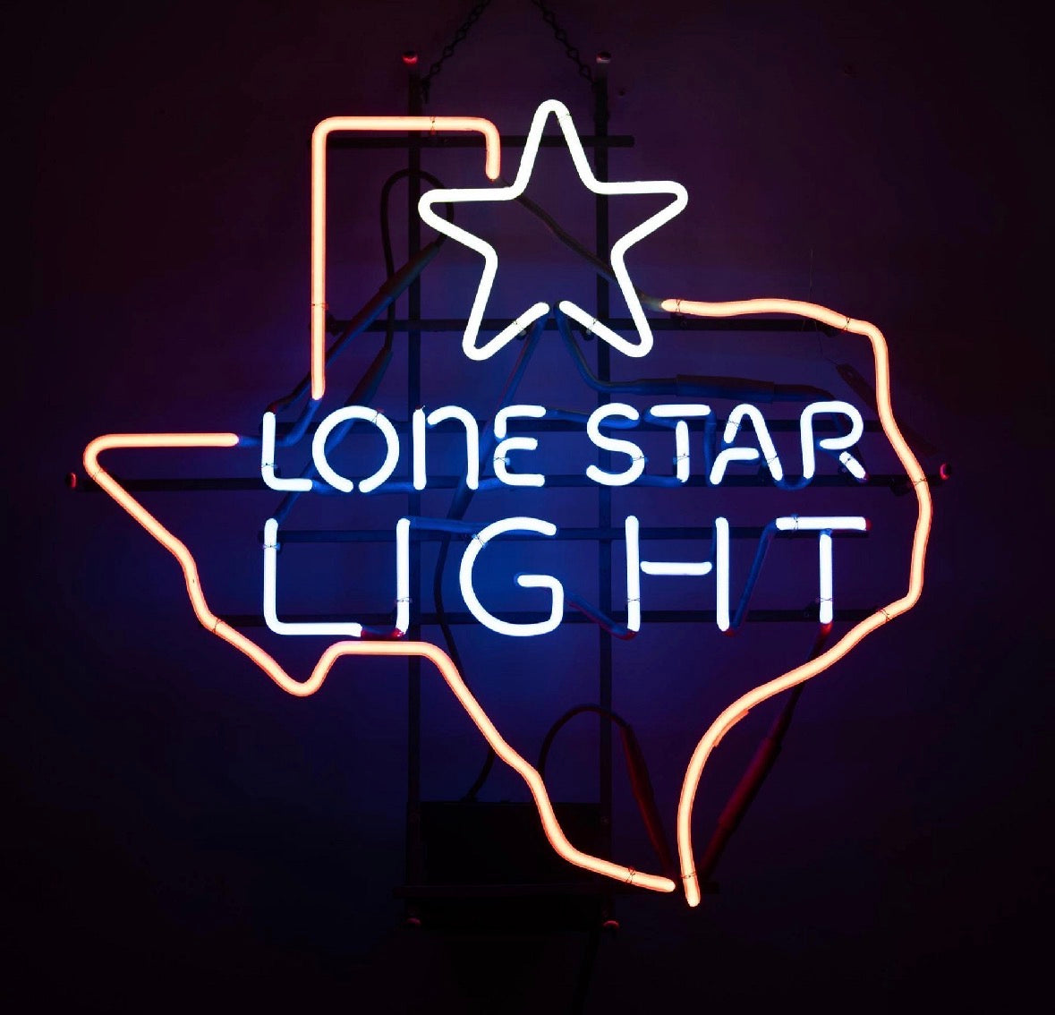 Texas Border unit for Lone Star Light Replacement Tube - Neon Sign Part