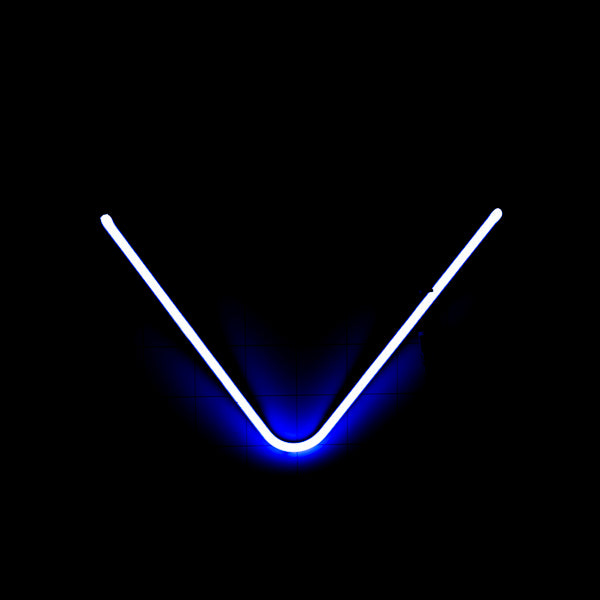 Lower Border unit for Molson Ice Replacement Tube - Neon Sign Part