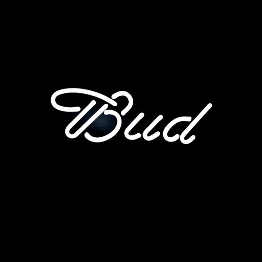 Bud Single Stoke Script Word unit Replacement Tube 1 of 2 Word Units for Budweiser Replacement Tube - Neon Sign Part