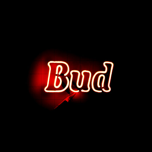 Bud Double Stroke Word Unit Replacement Tube - Neon Sign Part