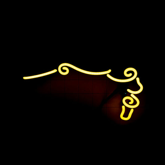 Right Top Border Unit for Sierra Nevada Replacement Tube - Neon Sign Part