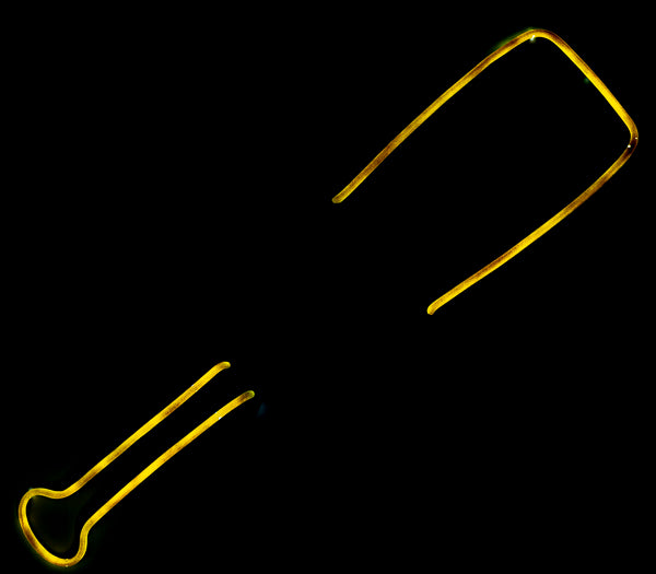 Left and Right Baseball Bat Set Border Unit for Miller Lite or Frankenstein Replacement Tube - Neon Sign Part