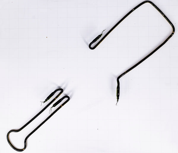 Left and Right Baseball Bat Set Border Unit for Miller Lite or Frankenstein Replacement Tube - Neon Sign Part