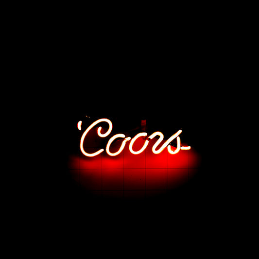 Coors Script Word Unit for Coors Replacement Tube - Neon Sign Part