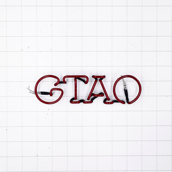 GTAO Single Stroke Word Unit for Tsingtao Replacement Tube - Neon Sign Part