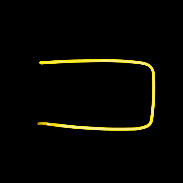 Right Baseball Bat Border Unit for Miller Lite Replacement Tube - Neon Sign Part