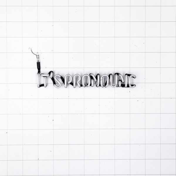 IT'S PRONOUNC Single Stroke Word Unit for Tsingtao Replacement Tube - Neon Sign Part