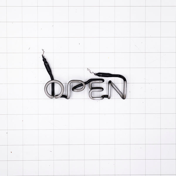OPEN Single Stroke Word Unit for Unknown Replacement Tube - Neon Sign Part