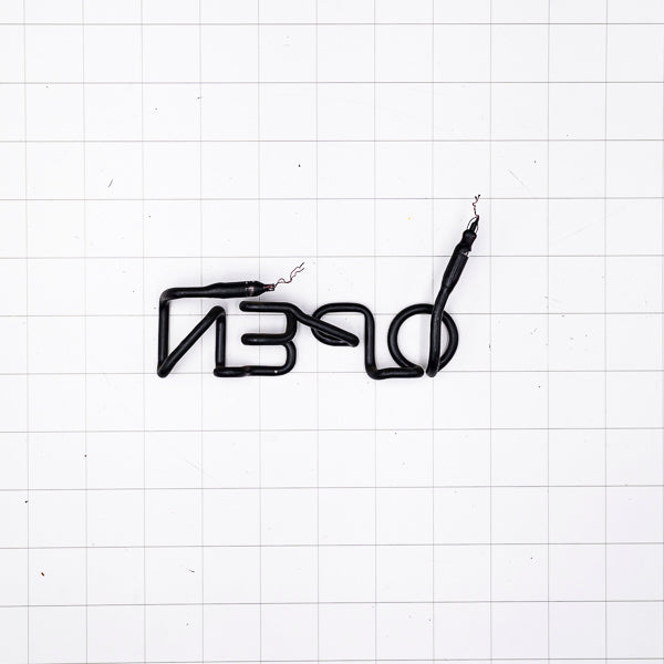 OPEN Single Stroke Word Unit for Unknown Replacement Tube - Neon Sign Part