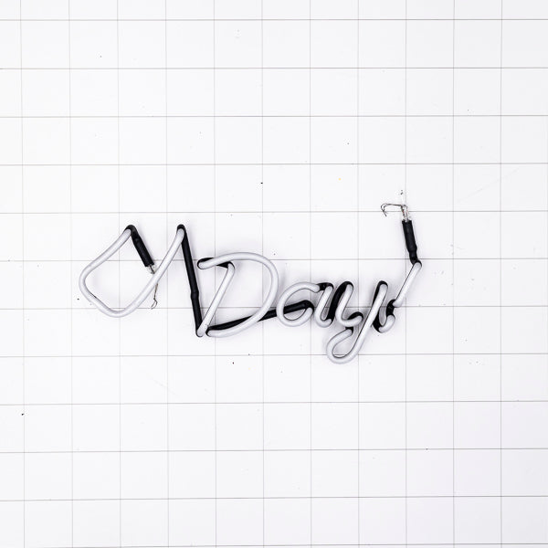 Inside Stem Border Unit & Day Word Unit for St Pabst Blue Ribbon Shamrock Replacement Tube - Neon Sign Part