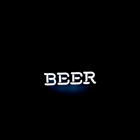 BEER Single Stroke Word Unit for St Pabst Blue Ribbon Shamrock Replacement Tube - Neon Sign Part