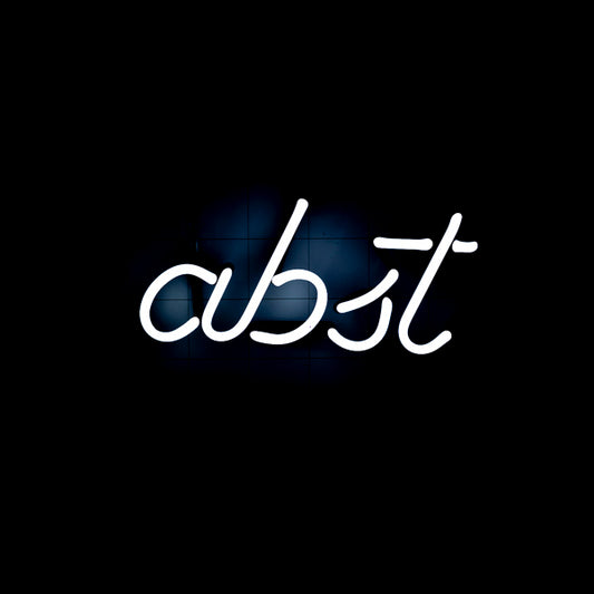 abst Single Stroke Script Word Unit for St Pabst Blue Ribbon Shamrock Replacement Tube - Neon Sign Part