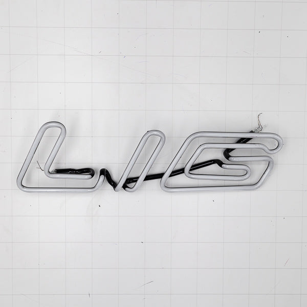 LIG Double Stroke Italic Word Unit for Bud Light Replacement Tube - Neon Sign Part